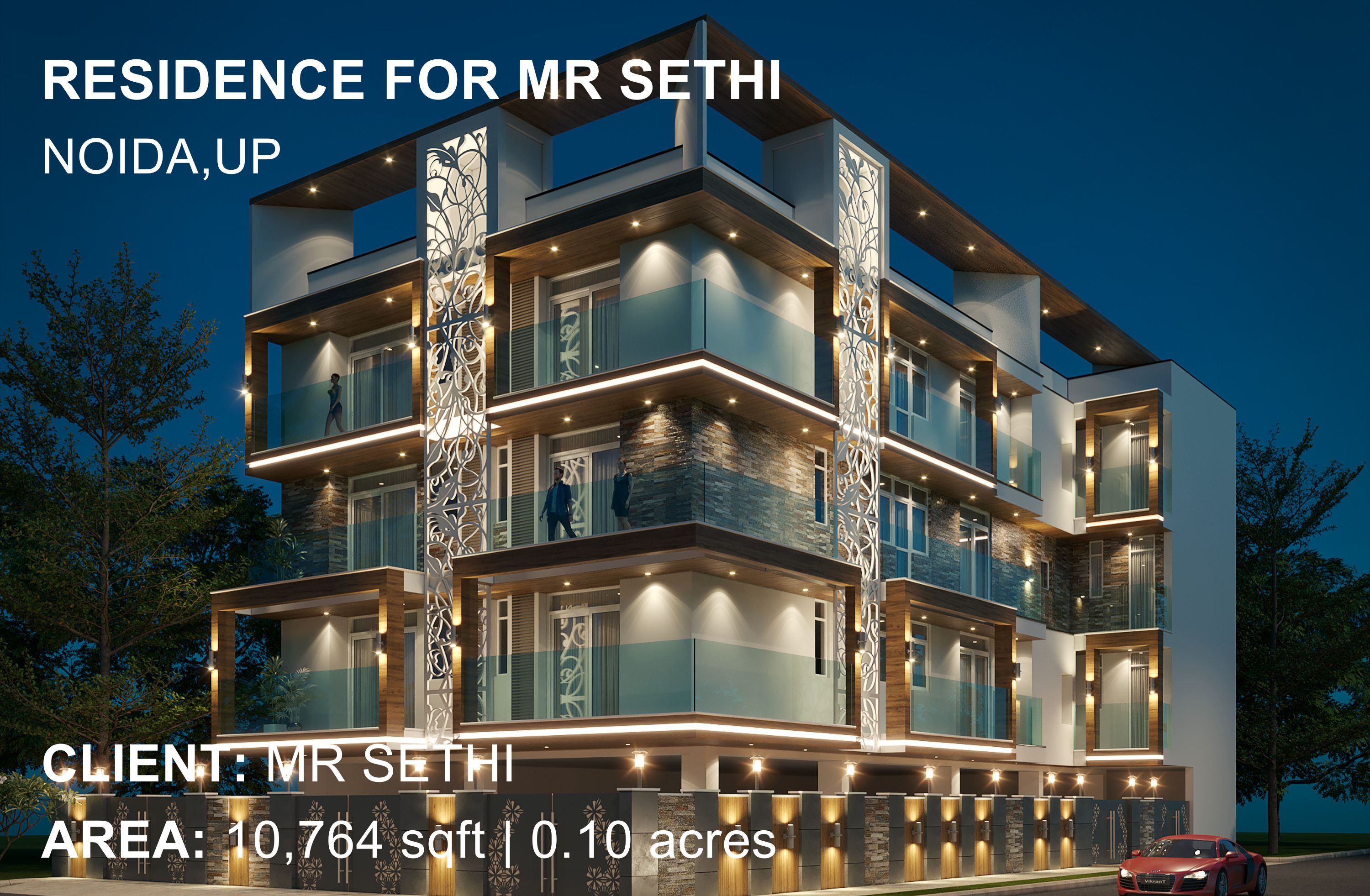 COMMERCIAL BUILDING AT GHAZIABAD